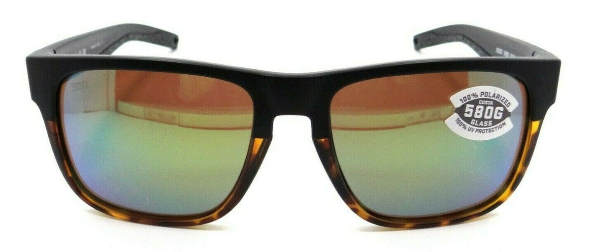 Costa Del Mar Sunglasses Spearo 56-17-134 Black - Tortoise / Green Mirror 580G-097963818490-classypw.com-2