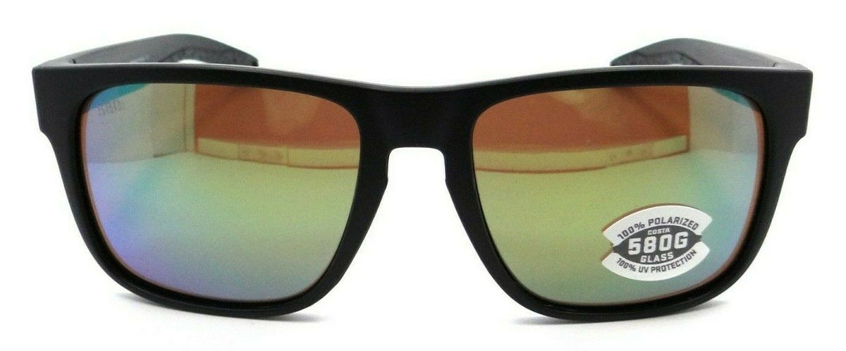 Costa Del Mar Sunglasses Spearo 56-17-134 Blackout / Green Mirror 580G Glass-097963818445-classypw.com-2