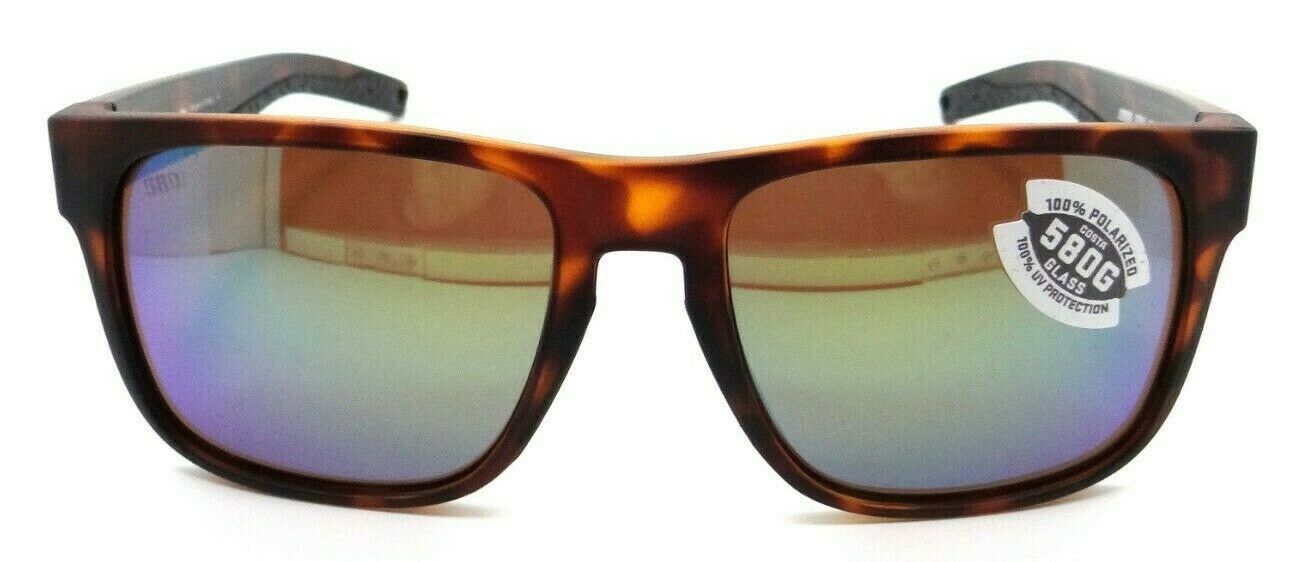 Costa Del Mar Sunglasses Spearo 56-17-134 Matte Tortoise / Green Mirror 580G-097963818520-classypw.com-2