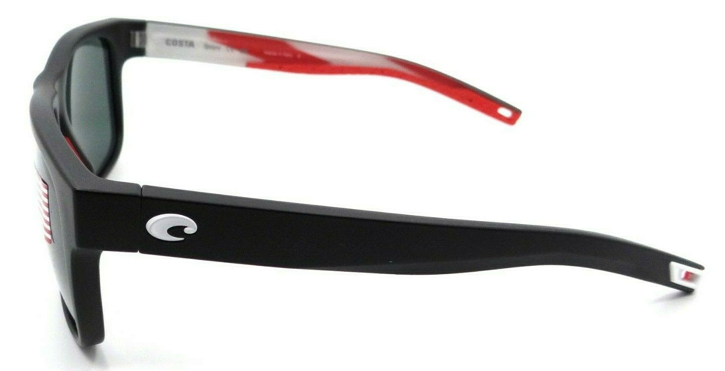 Costa Del Mar Sunglasses Spearo 56-17-134 Matte USA Black / Gray 580G Glass-097963855914-classypw.com-3