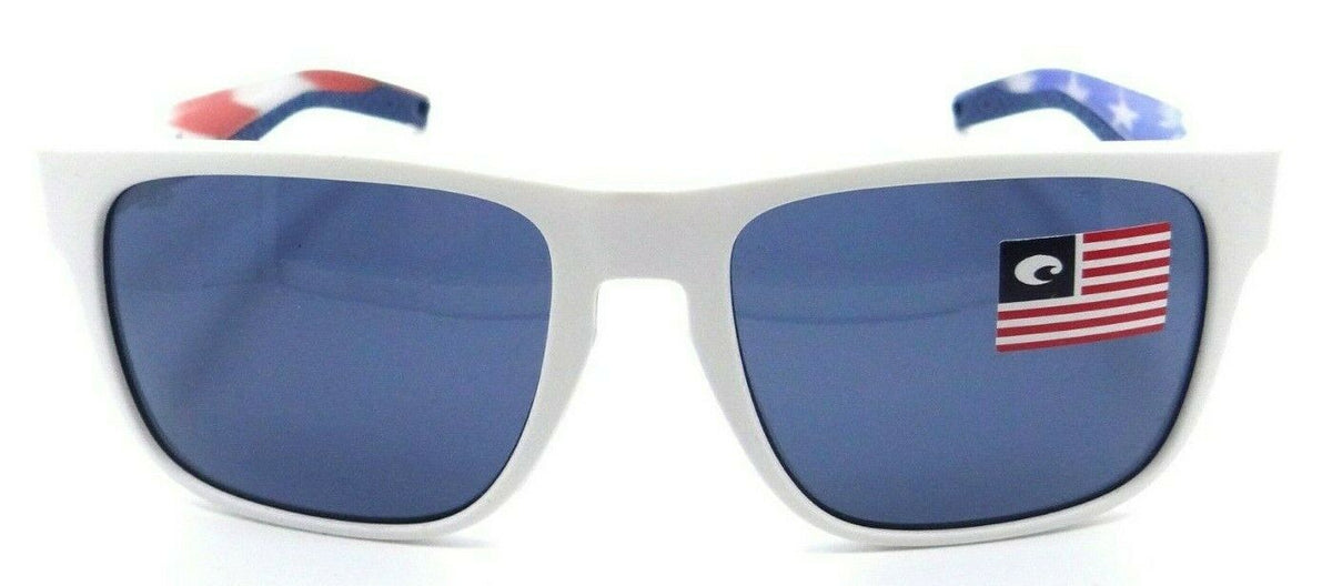 Costa Del Mar Sunglasses Spearo 56-17-134 Matte USA White / Gray 580P-097963855921-classypw.com-2