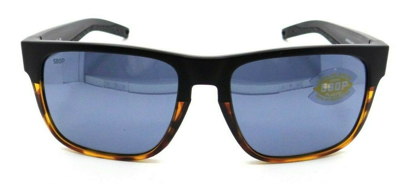 Costa Del Mar Sunglasses Spearo Matte Black + Shiny Tortoise/ Silver Mirror 580P-097963812177-classypw.com-2