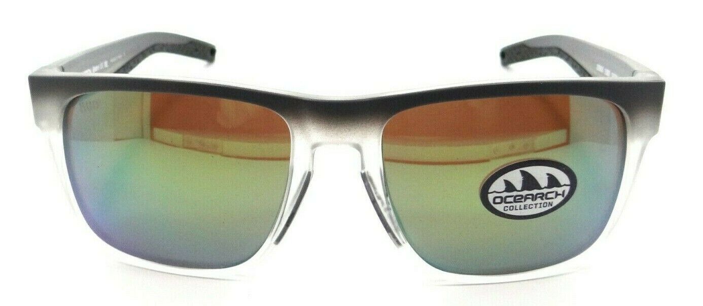 Costa Del Mar Sunglasses Spearo Ocearch Matte Fog Gray / Green Mirror 580G Glass-097963826761-classypw.com-2