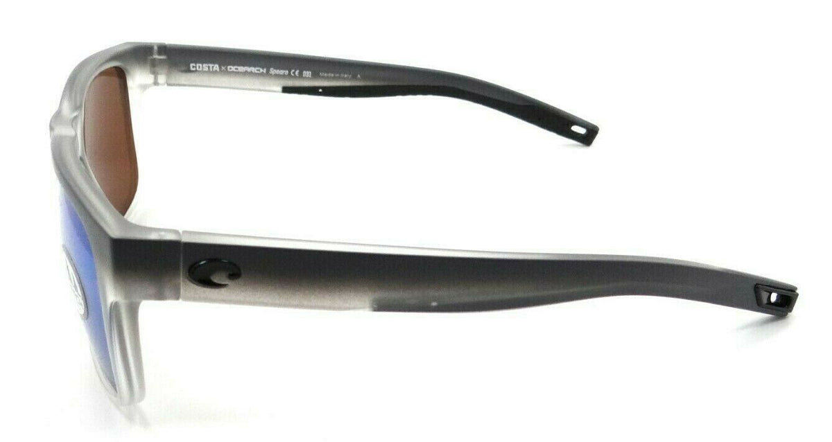 Costa Del Mar Sunglasses Spearo Ocearch Matte Fog Gray / Green Mirror 580G Glass-097963826761-classypw.com-3