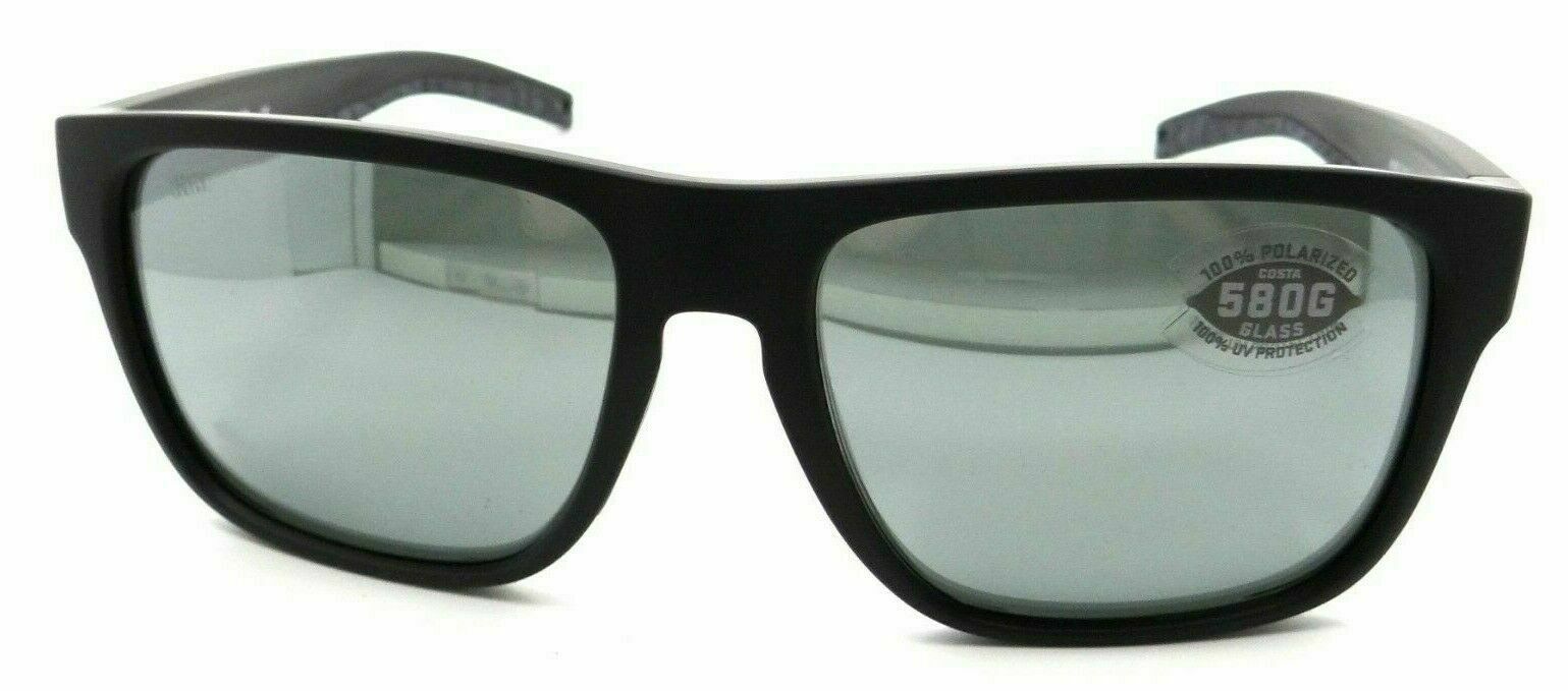 Costa Del Mar Sunglasses Spearo XL 59-17-140 Matte Black/Gray Silver Mirror 580G-097963898249-classypw.com-2