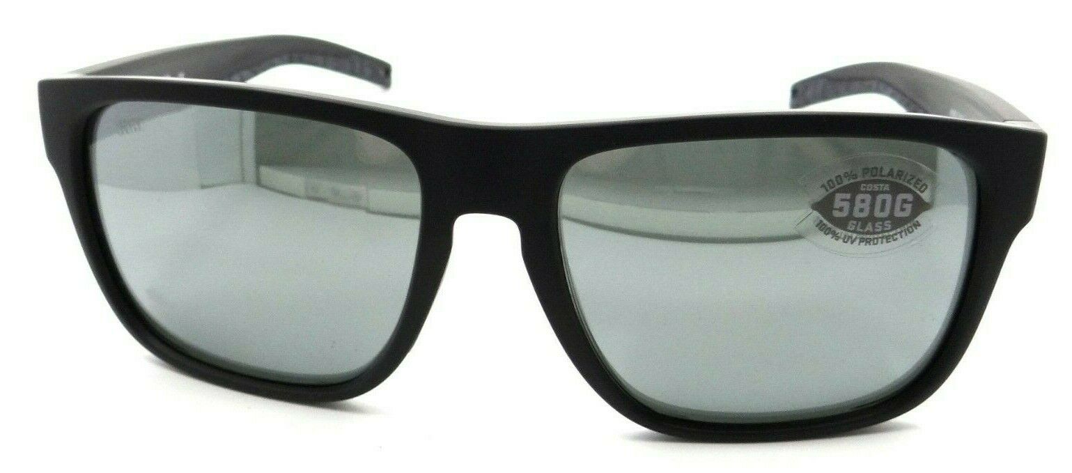 Costa Del Mar Sunglasses Spearo XL 59-17-140 Matte Black/Gray Silver Mirror 580G-097963898249-classypw.com-2