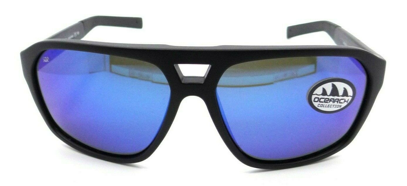 Costa Del Mar Sunglasses Switchfoot Ocearch Matte Black / Blue Mirror 580G Glass-097963826679-classypw.com-2