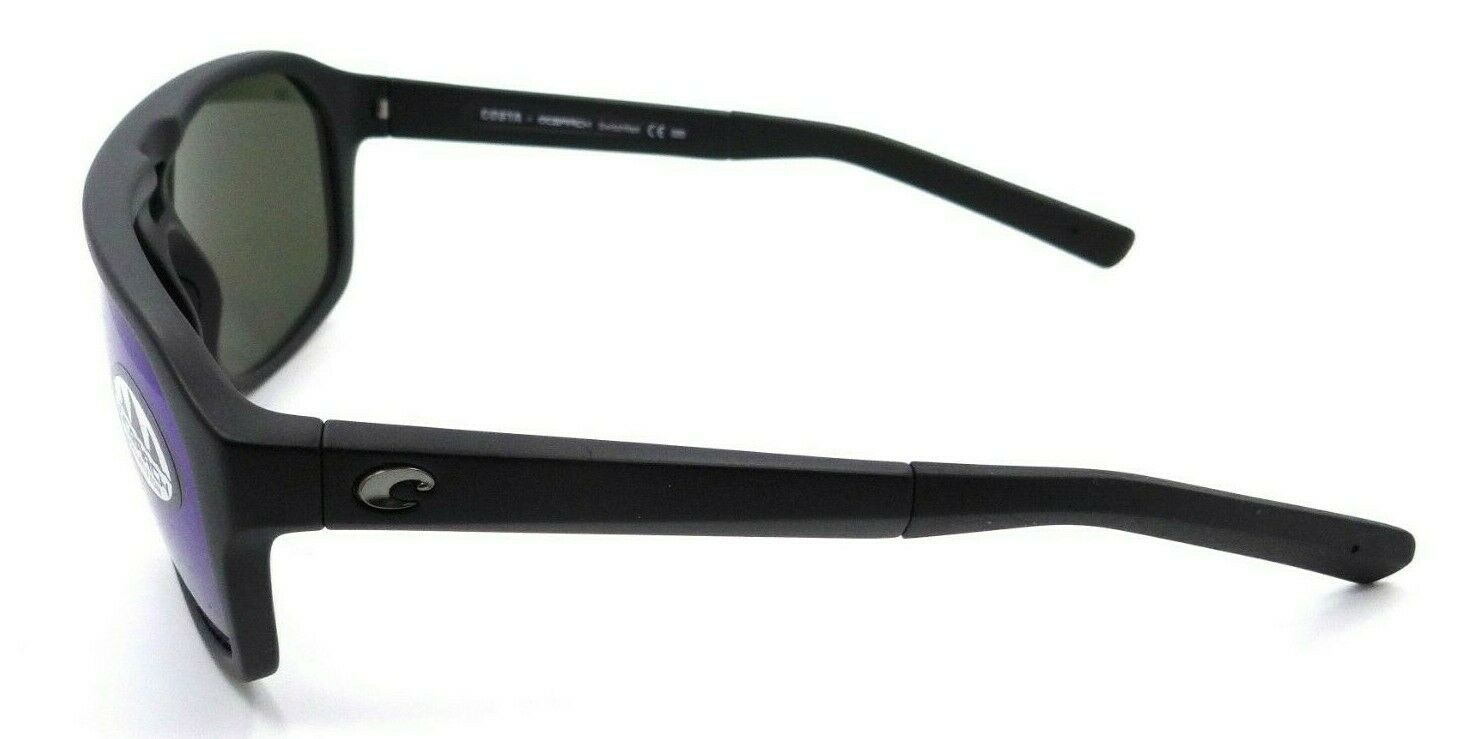 Costa Del Mar Sunglasses Switchfoot Ocearch Matte Black / Blue Mirror 580G Glass-097963826679-classypw.com-3