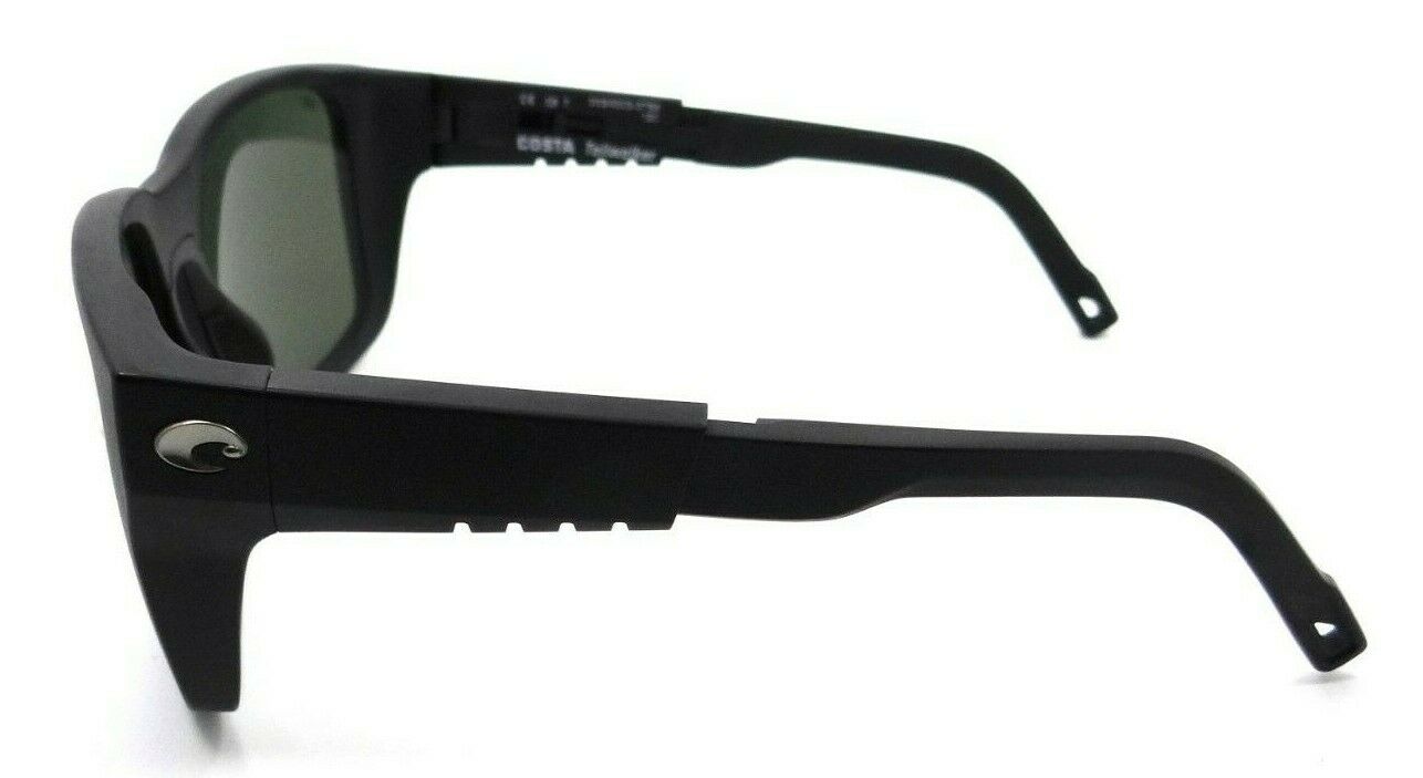 Costa Del Mar Sunglasses Tailwalker 56-17-120 Matte Black / Blue Mirror 580G-0097963844666-classypw.com-3