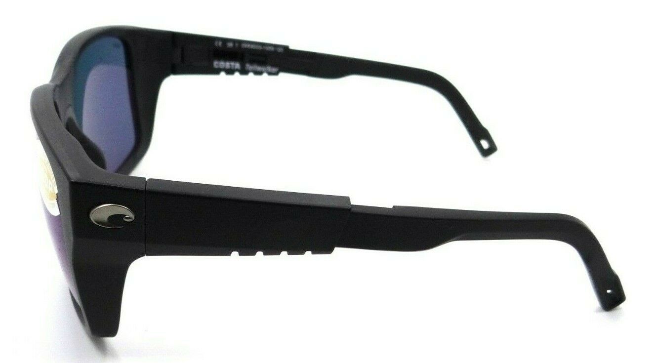 Costa Del Mar Sunglasses Tailwalker 56-17-120 Matte Black / Blue Mirror 580P-0097963844710-classypw.com-3