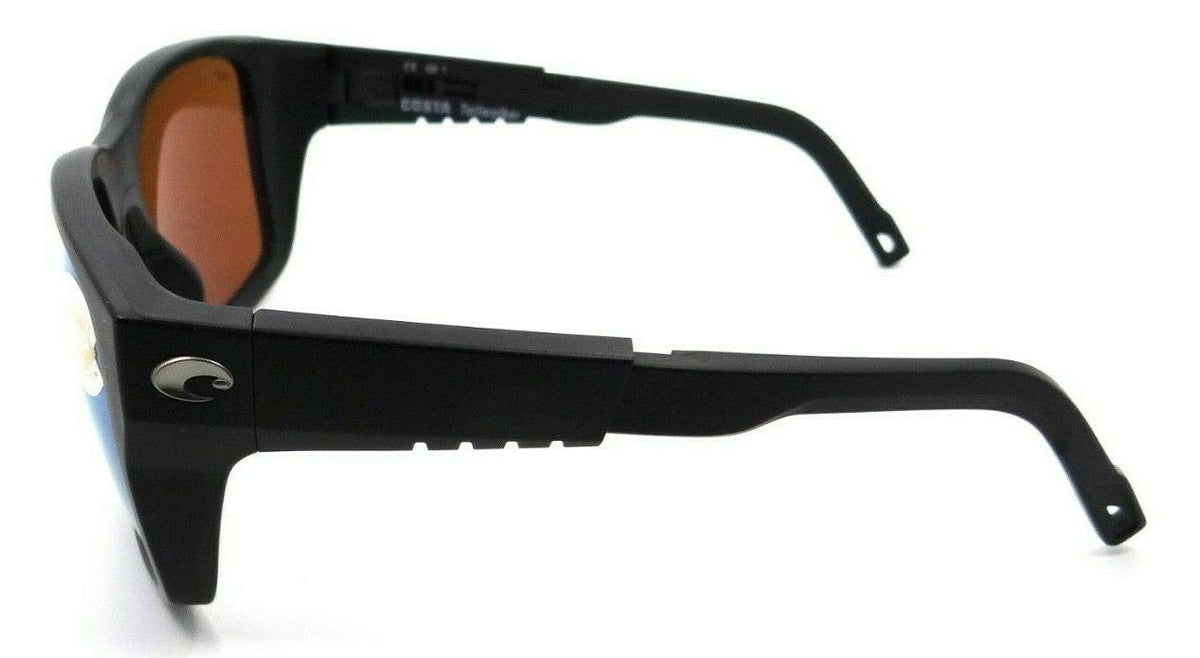 Costa Del Mar Sunglasses Tailwalker 56-17-120 Matte Black / Green Mirror 580P-0097963844727-classypw.com-3