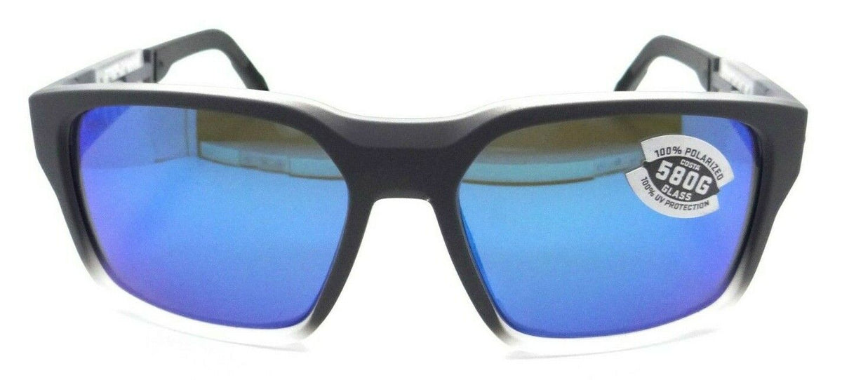 Costa Del Mar Sunglasses Tailwalker 56-17-120 Matte Fog Gray / Blue Mirror 580G-0097963844796-classypw.com-2
