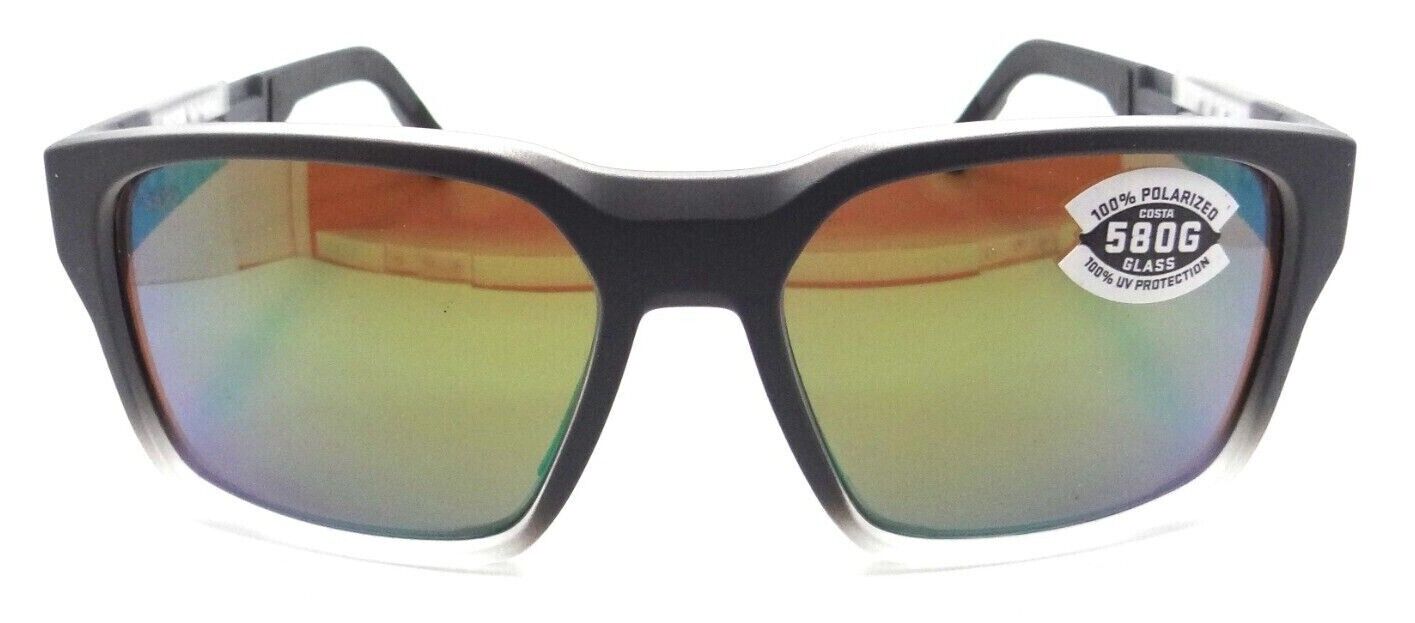 Costa Del Mar Sunglasses Tailwalker 56-17-120 Matte Fog Gray / Green Mirror 580G-97963844819-classypw.com-2