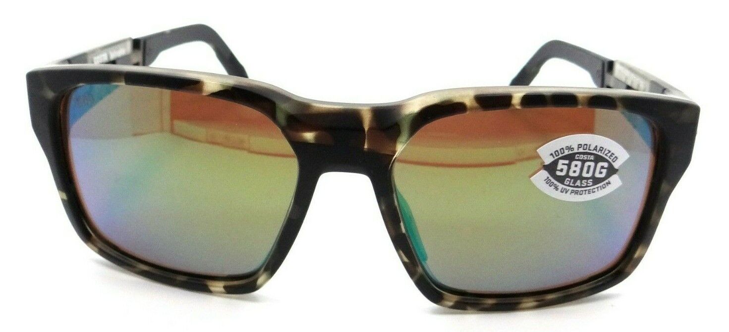 Costa Del Mar Sunglasses Tailwalker 56-17-120 Matte Wetlands / Green Mirror 580G
