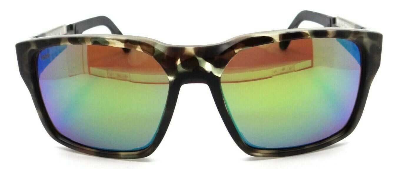 Costa Del Mar Sunglasses Tailwalker 56-17-120 Matte Wetlands / Green Mirror 580P