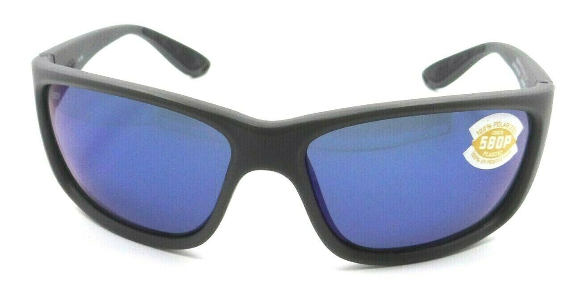 Costa Del Mar Sunglasses Tasman Sea 63-16-129 Matte Grey / Blue Mirror 580P-097963556316-classypw.com-2