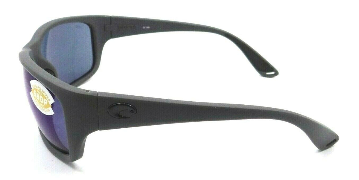 Costa Del Mar Sunglasses Tasman Sea 63-16-129 Matte Grey / Blue Mirror 580P-097963556316-classypw.com-3