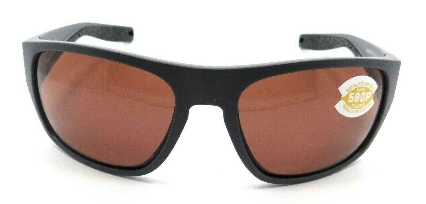 Costa Del Mar Sunglasses Tico 06S9036-0560 60-17-119 Matte Gray / Copper 580P-097963812580-classypw.com-2