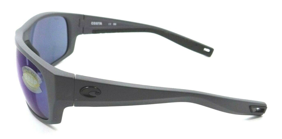 Costa Del Mar Sunglasses Tico 06S9036-1260 60-17-119 Matte Gray/Blue Mirror 580P-097963812573-classypw.com-3