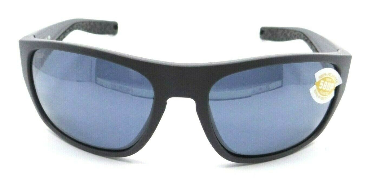 Costa Del Mar Sunglasses Tico 59-19-120 Matte Gray / Gray Silver Mirror 580P-097963812627-classypw.com-2