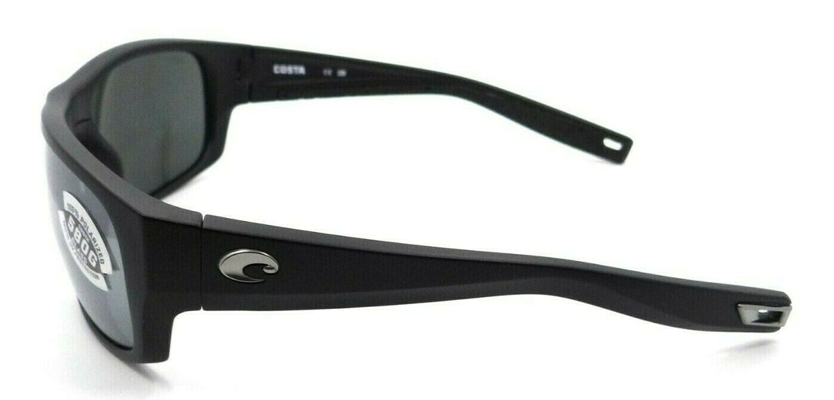 Costa Del Mar Sunglasses Tico 60-17-119 Matte Black / Gray Silver Mirror 580G-097963818629-classypw.com-3