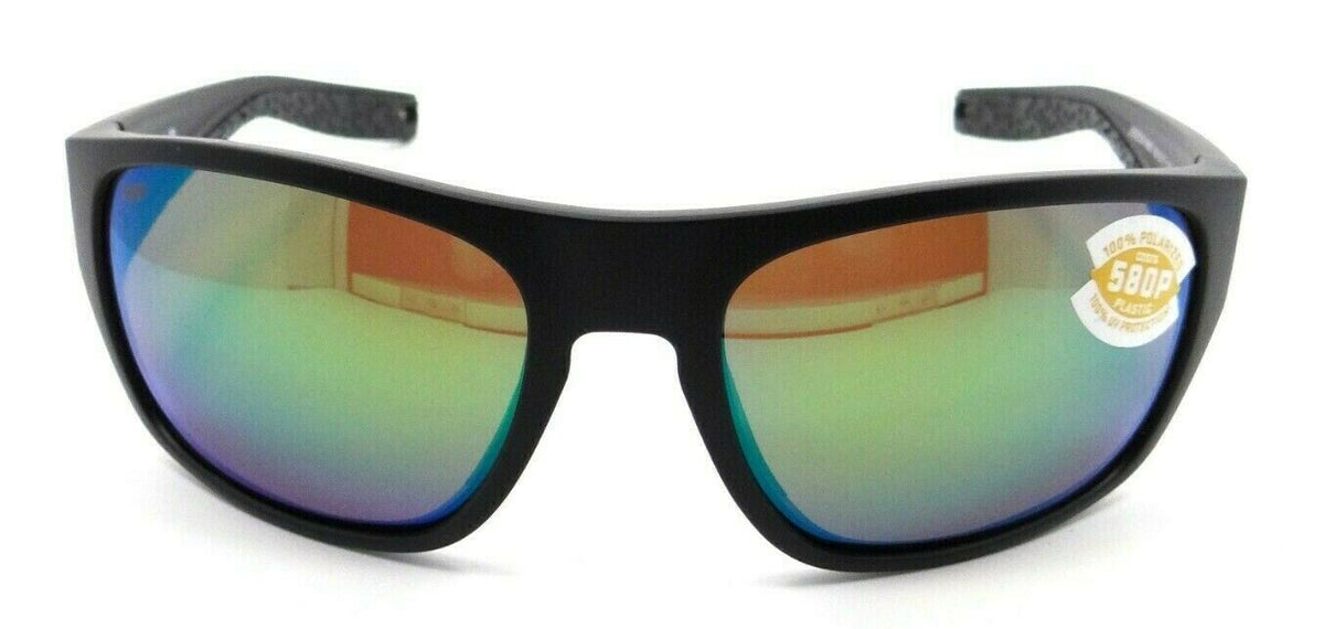 Costa Del Mar Sunglasses Tico 60-17-119 Matte Black / Green Mirror 580P-097963812399-classypw.com-2