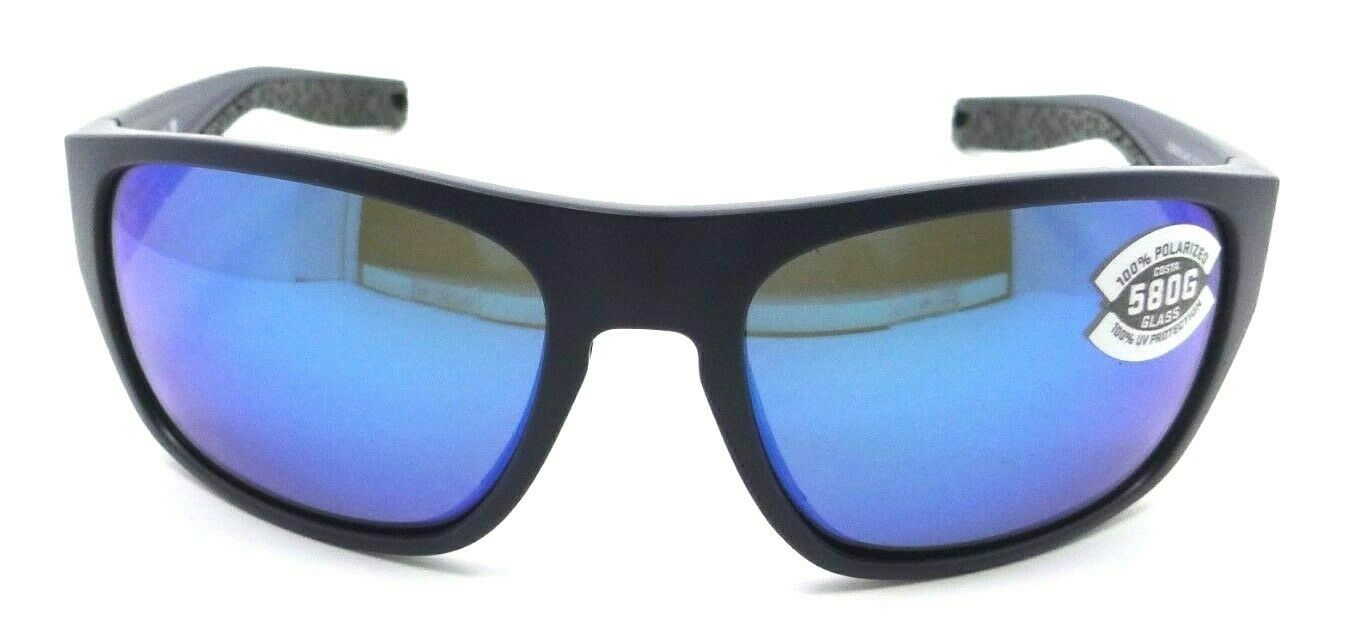 Costa Del Mar Gafas De Sol Tico Mate Azul Medianoche / Azul Espejo 580G Vidrio