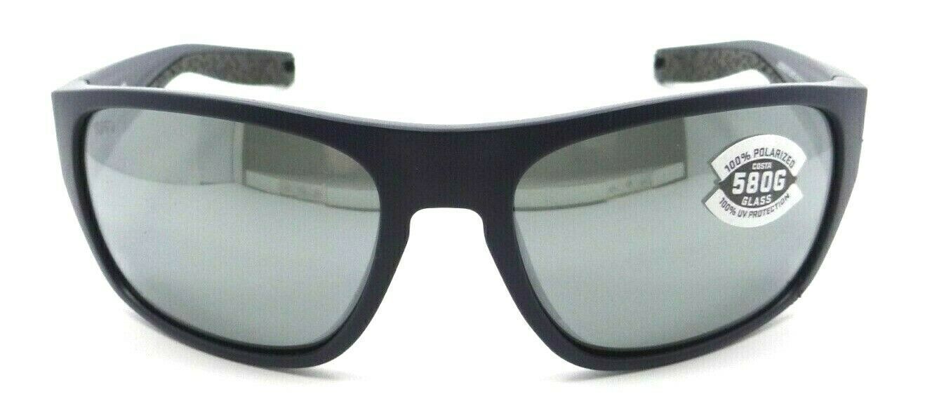 Costa Del Mar Sunglasses Tico Matte Midnight Blue/ Gray Silver Mirror 580G Glass