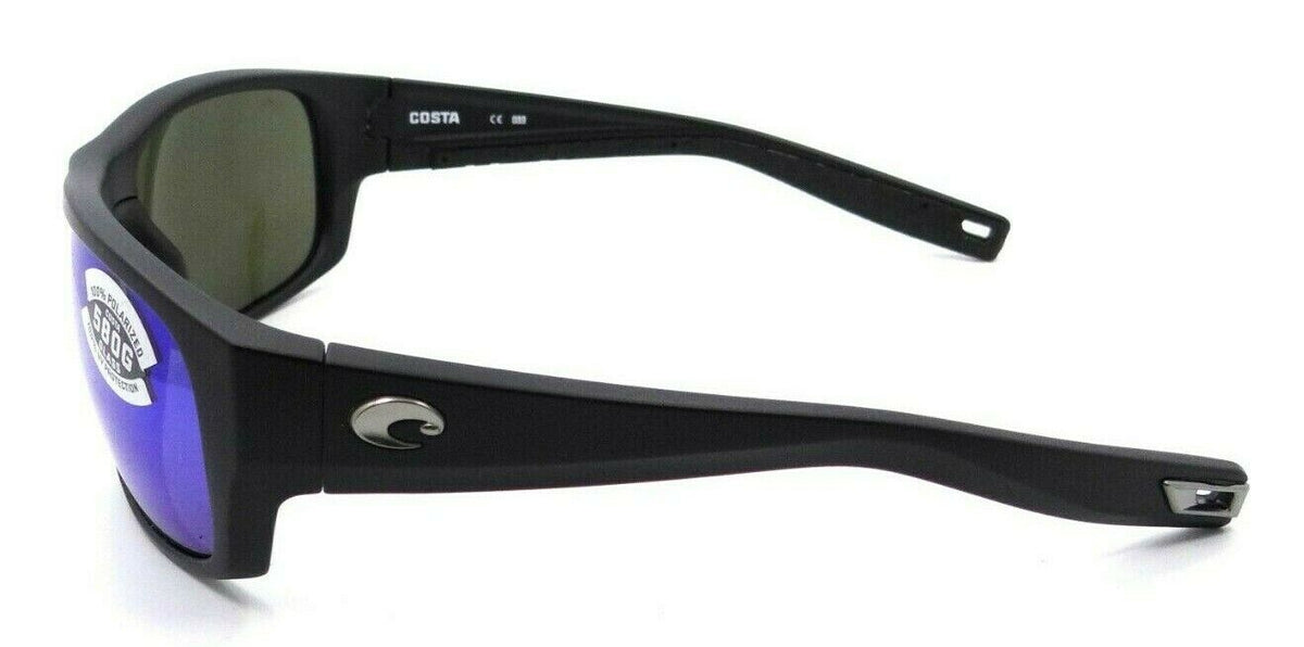 Costa Del Mar Sunglasses Tico TCO 11 OBMGLP Matte Black / Blue Mirror 580G Glass-097963818575-classypw.com-3