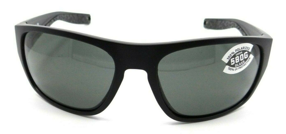 Costa Del Mar Sunglasses Tico TCO 11 OGGLP Matte Black / Gray 580G Glass-097963818599-classypw.com-2