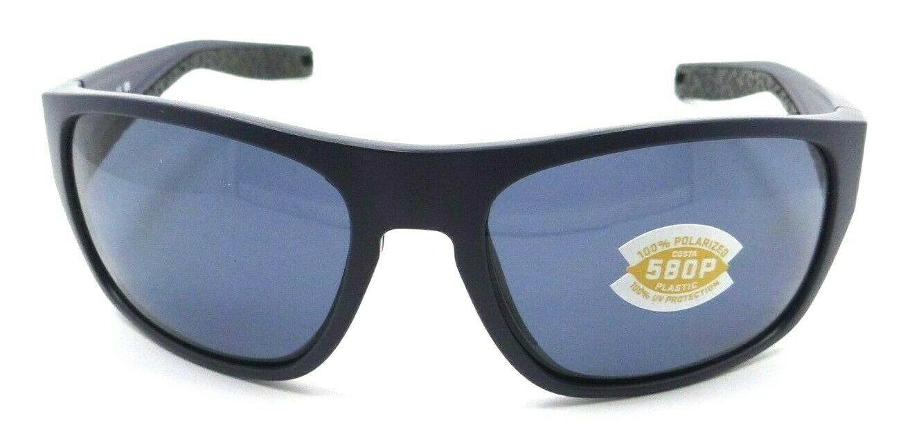 Costa Del Mar Sunglasses Tico TCO 14 60-17-119 Matte Midnight Blue / Gray 580P-097963812467-classypw.com-2