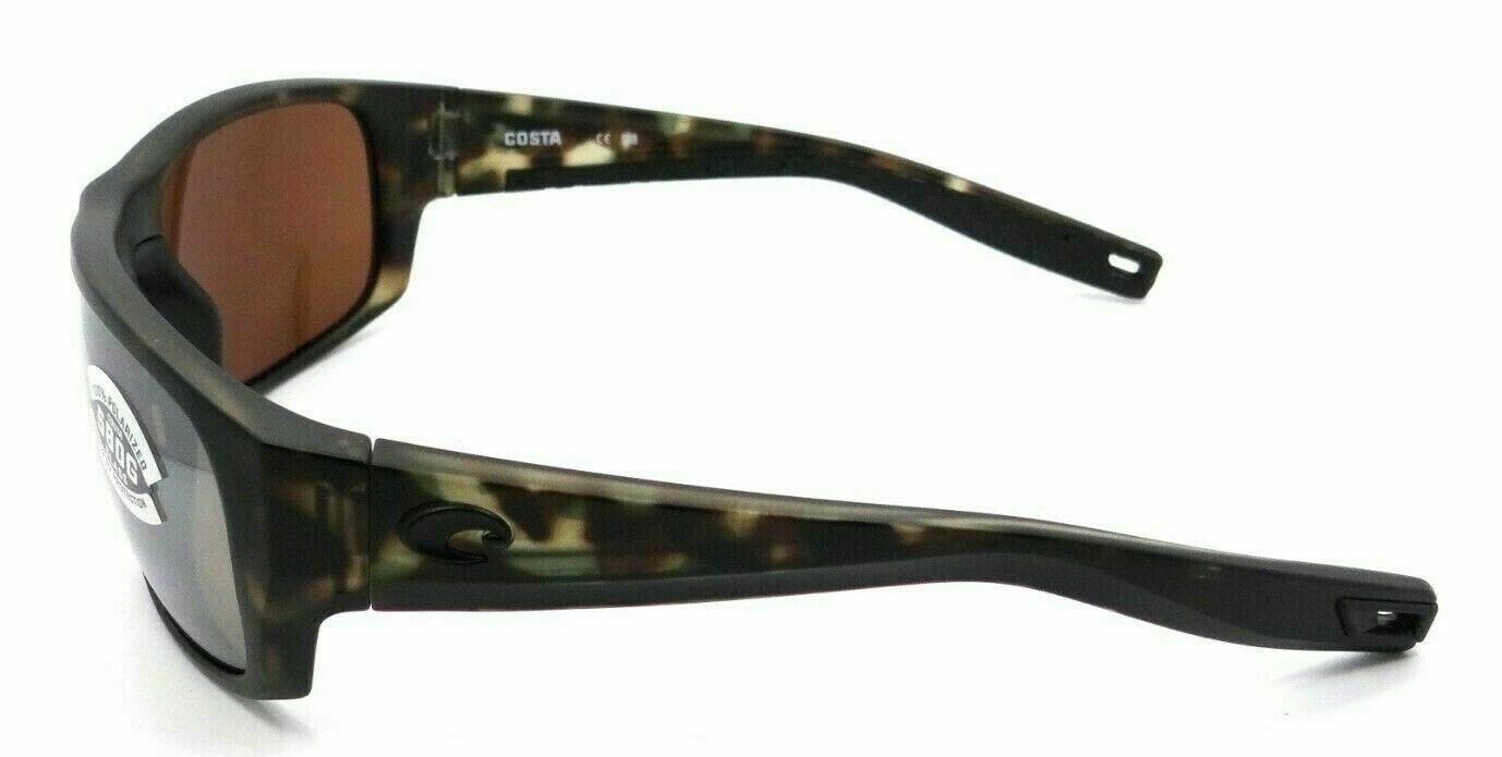 Costa Del Mar Sunglasses Tico TCO 254 Matte Wetlands / Silver Mirror 580G Glass-097963818674-classypw.com-3