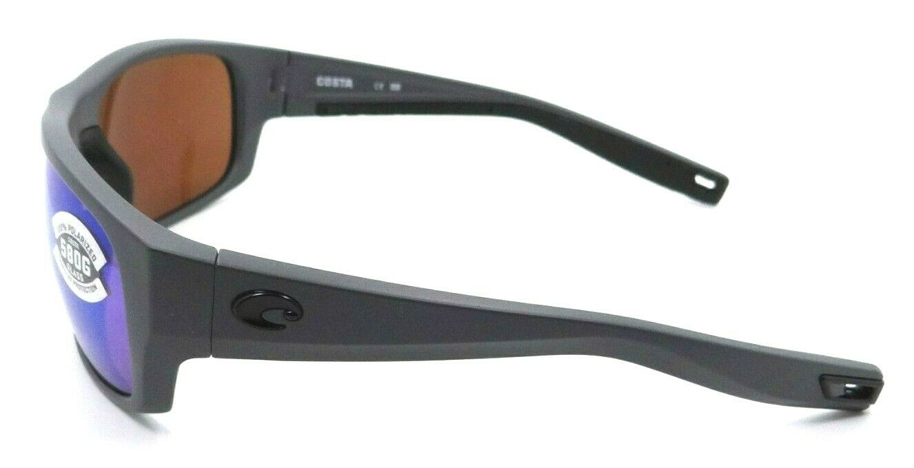 Costa Del Mar Sunglasses Tico TCO 98 Matte Gray / Green Mirror 580G Glass-097963818711-classypw.com-3