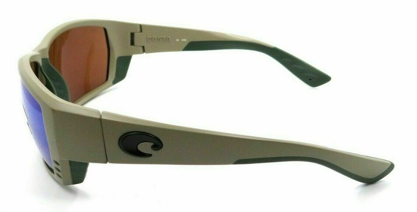 Costa Del Mar Sunglasses Tuna Alley 62-11-125 Matte Sand / Green Mirror 580G-0097963808828-classypw.com-3