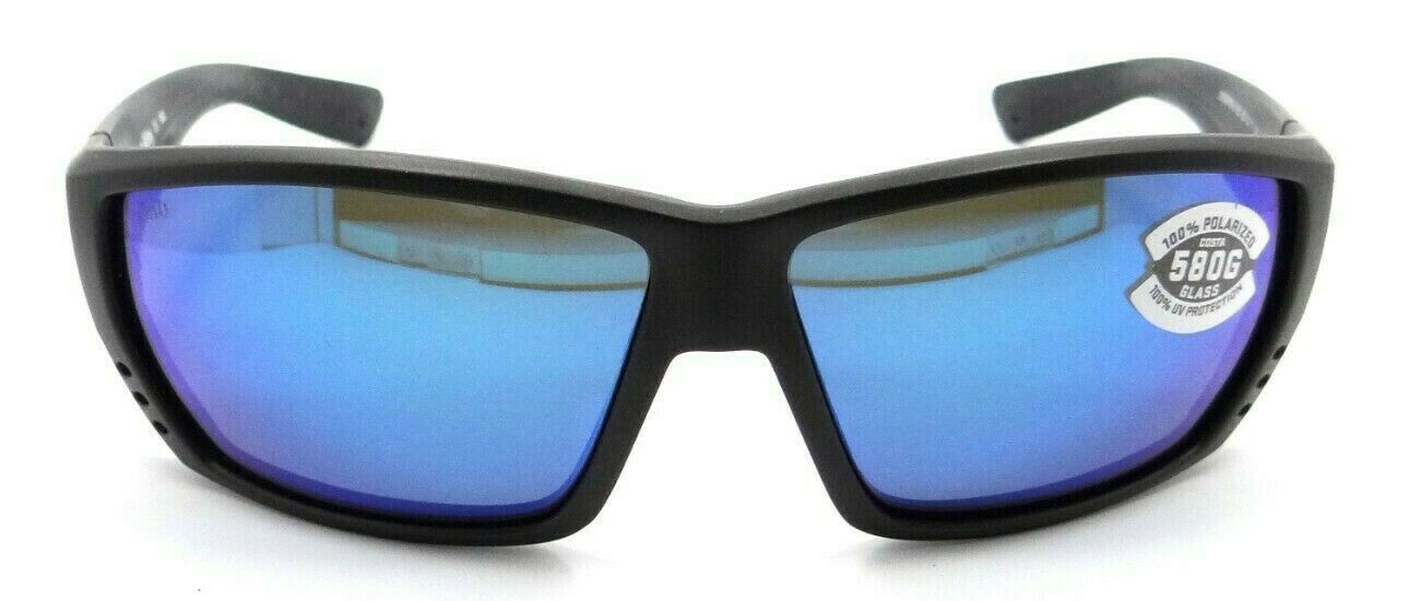 Costa Del Mar Sunglasses Tuna Alley 62-11-125 Matte Steel/Blue Mirror 580G Glass-097963666572-classypw.com-2