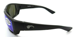 Costa Del Mar Sunglasses Tuna Alley 62-11-125 Matte Steel/Blue Mirror 580G Glass