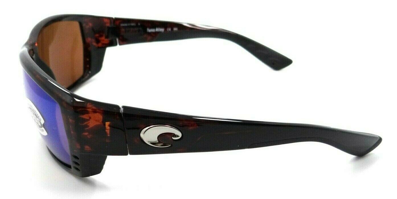 Costa Del Mar Sunglasses Tuna Alley 62-11-125 Tortoise / Green Mirror 580G Glass-0097963497671-classypw.com-3