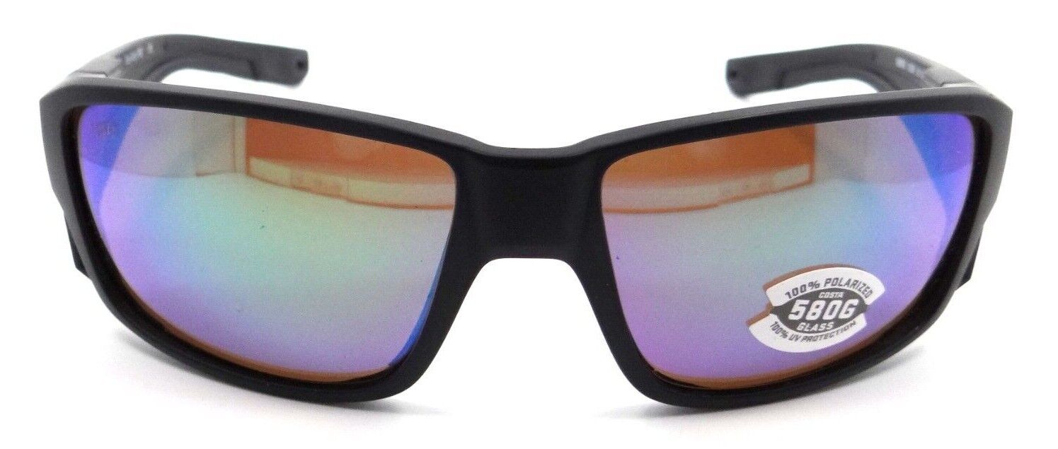 Costa Del Mar Sunglasses Tuna Alley Pro 60-16-123 Black / Green Mirror 580G-097963910781-classypw.com-2