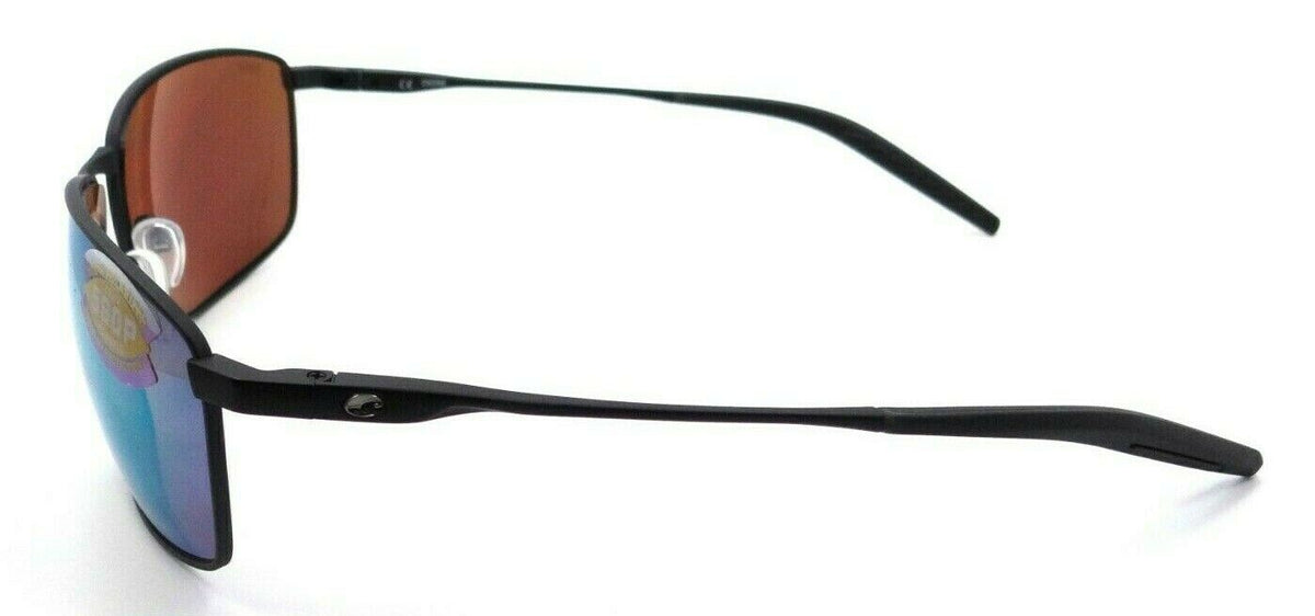 Costa Del Mar Sunglasses Turret 63-15-128 Matte Black / Green Mirror 580P-0097963809290-classypw.com-3