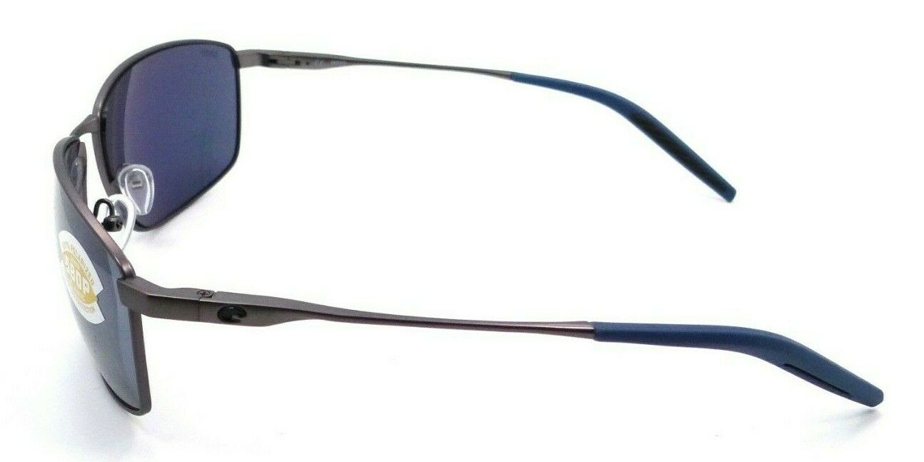 Costa Del Mar Sunglasses Turret Matte Dark Gunmetal / Gray Silver Mirror 580P-097963809238-classypw.com-3
