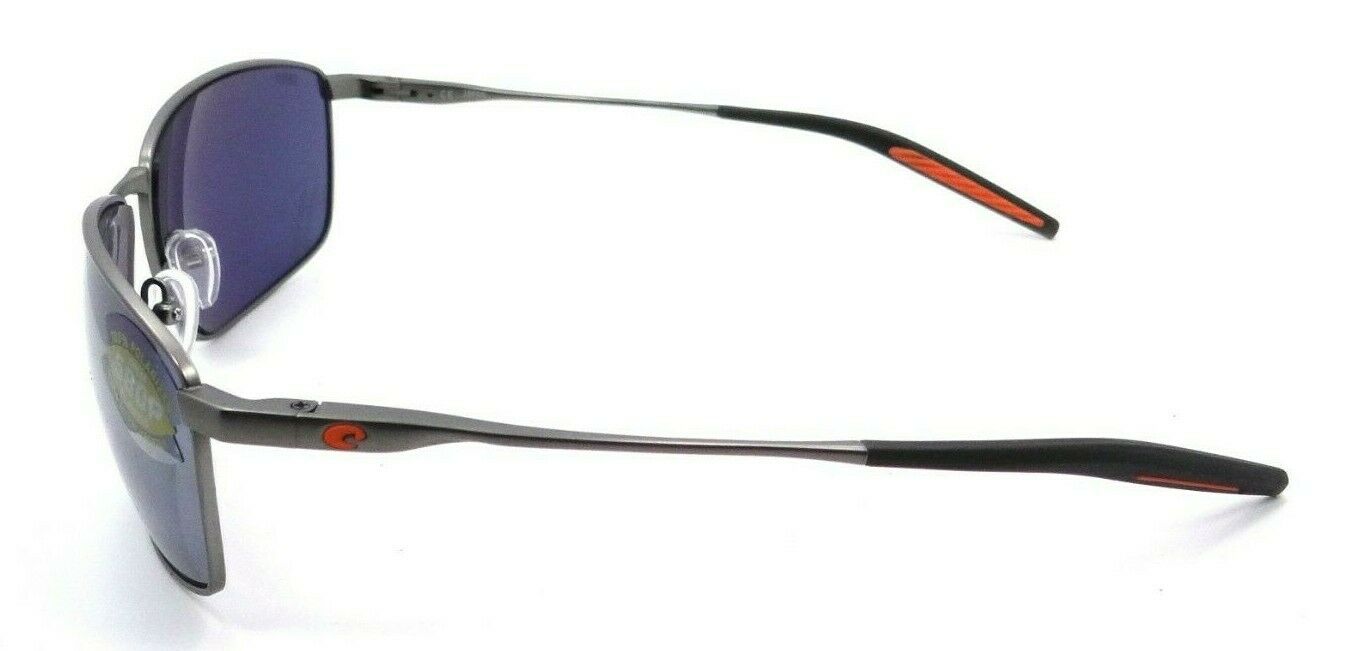Costa Del Mar Sunglasses Turret TRT 228 Matte Silver / Gray Silver Mirror 580P-097963809245-classypw.com-3