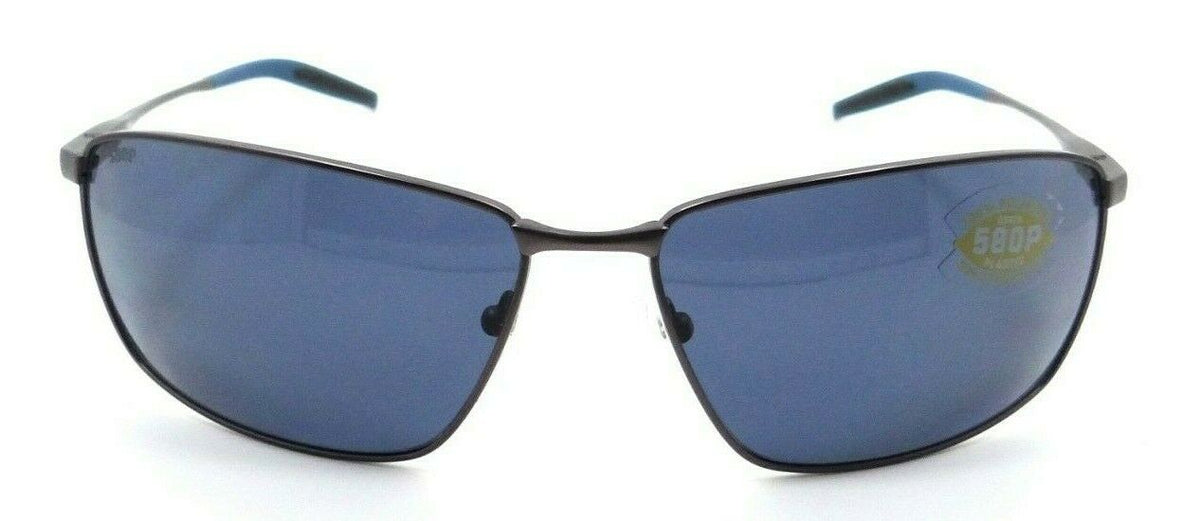 Costa Del Mar Sunglasses Turret TRT 247 Matte Dark Gunmetal / Gray 580P-097963809108-classypw.com-2