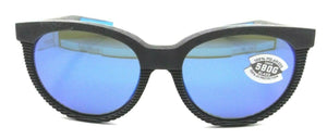 Costa Del Mar Sunglasses Victoria Net Gray w/Blue Rubber /Blue Mirror 580G Glass