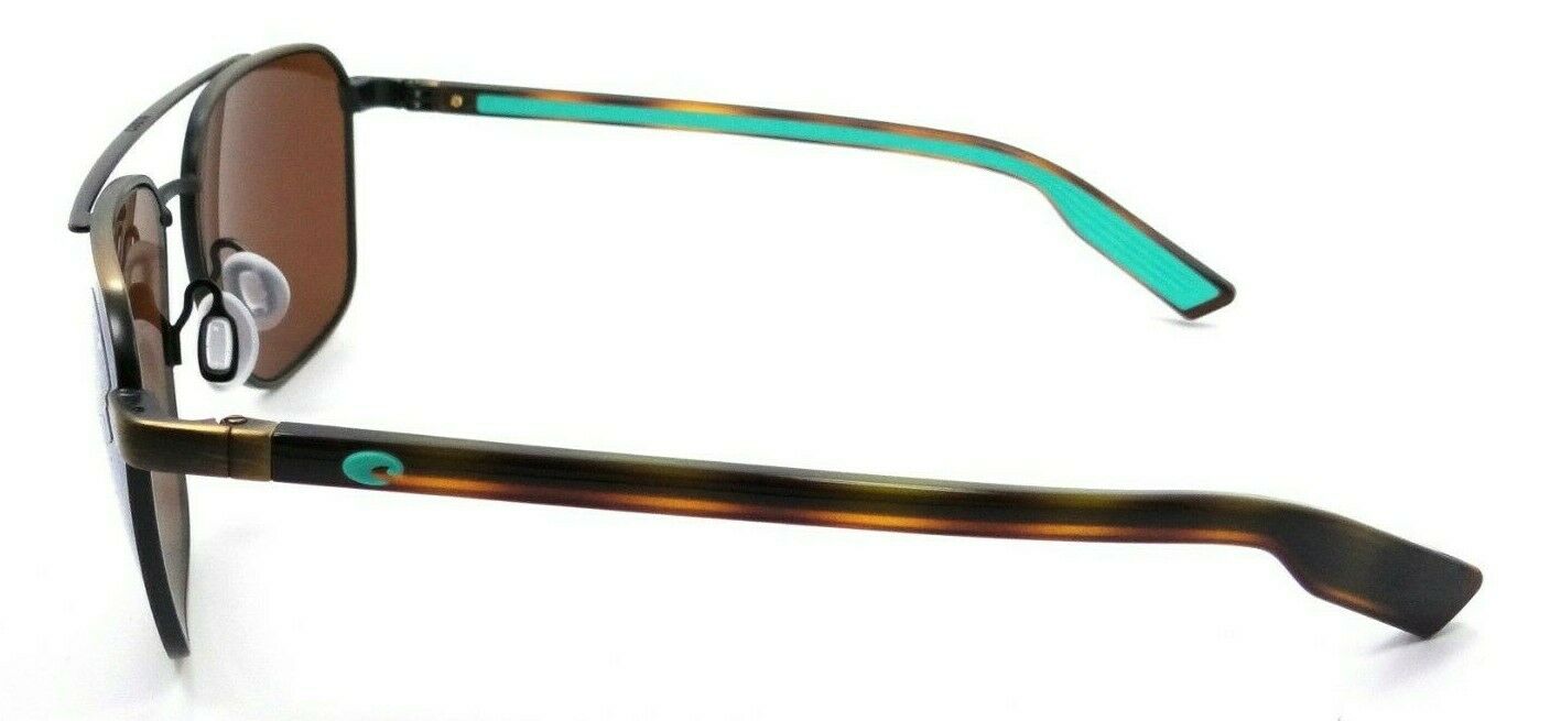 Costa Del Mar Sunglasses Wader 58-16-140 Antique Gold / Green Mirror 580G Glass-0097963844864-classypw.com-3