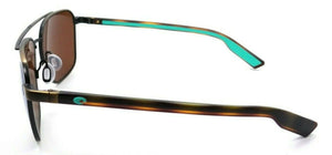 Costa Del Mar Sunglasses Wader 58-16-140 Antique Gold / Green Mirror 580G Glass