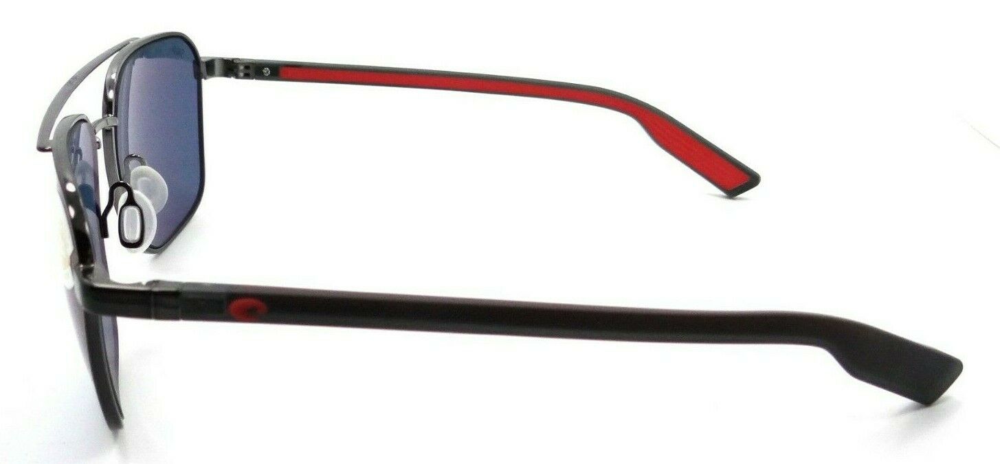 Costa Del Mar Sunglasses Wader 58-16-140 Shiny Gunmetal / Blue Mirror 580P-0097963845076-classypw.com-3