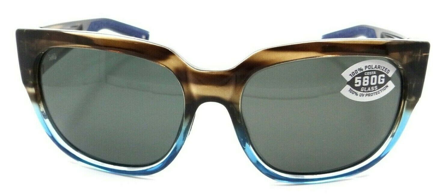 Costa Del Mar Sunglasses Waterwoman 2 II 58-17-131 Shiny Wahoo / Gray 580G Glass-097963845090-classypw.com-2