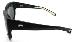 Costa Del Mar Sunglasses Waterwoman 2 II 58-18-132 Matte Black / Gray 580G Glass