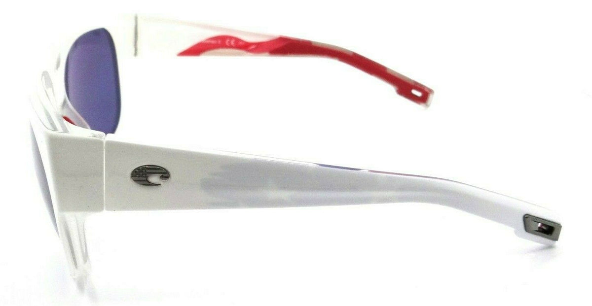 Costa Del Mar Sunglasses Waterwoman 2 II 58-18-132 Shiny USA White / Gray 580P-097963855938-classypw.com-3
