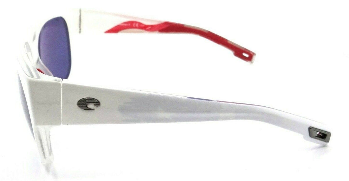Costa Del Mar Sunglasses Waterwoman 2 II 58-18-132 Shiny USA White / Gray 580P-097963855938-classypw.com-3